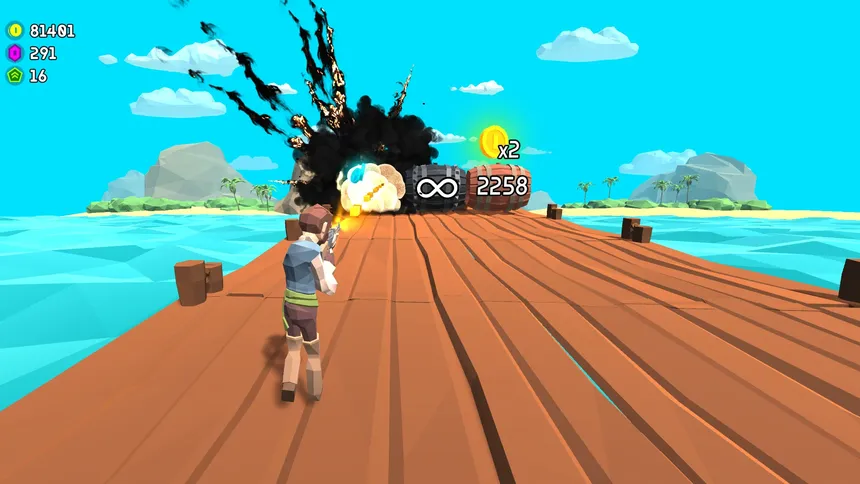 Скриншот 8 к игре Shoot The Barrels