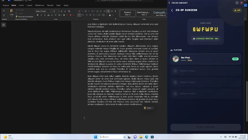 Скриншот 2 к игре Focus Knight: Productivity RPG