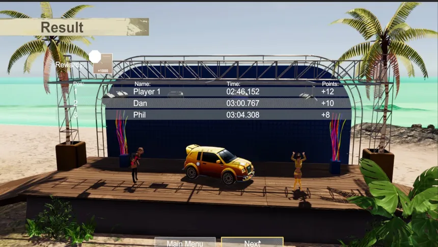 Скриншот 5 к игре Neon Curves Racing