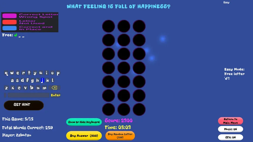 Скриншот 1 к игре Word Charades
