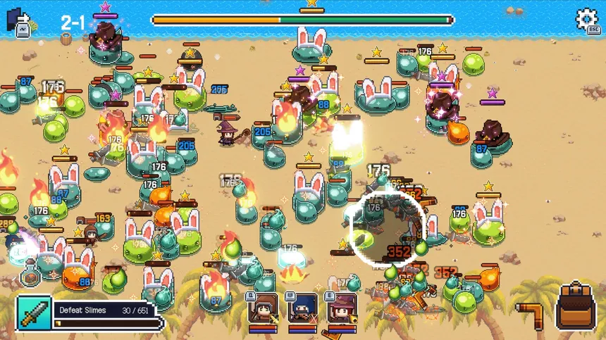 Скриншот 2 к игре No More Slimes!!