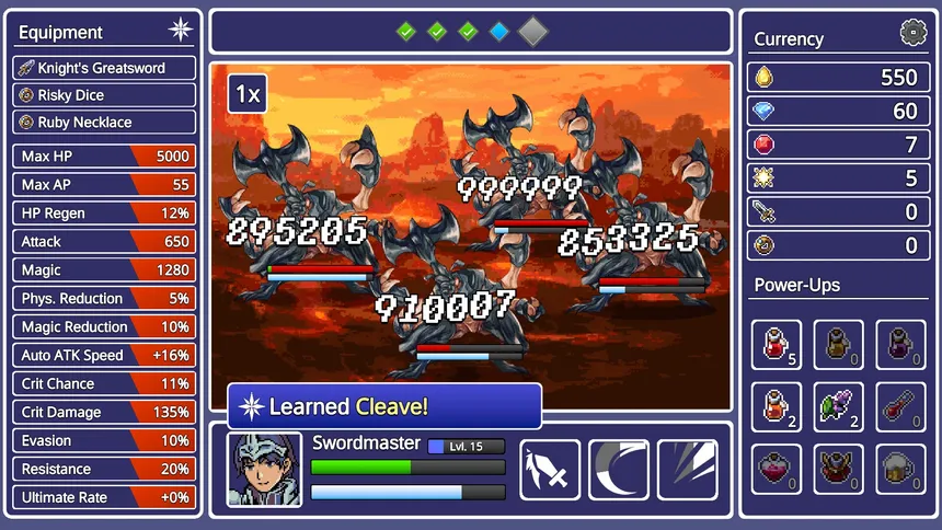 Скриншот 1 к игре Slay All Bosses: Idle