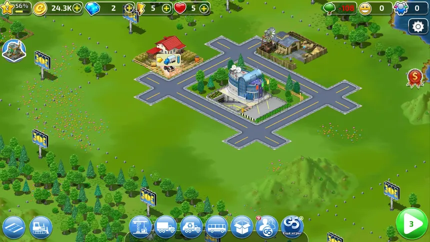 Скриншот 1 к игре Mayor Match: градостроительство и «три в ряд»