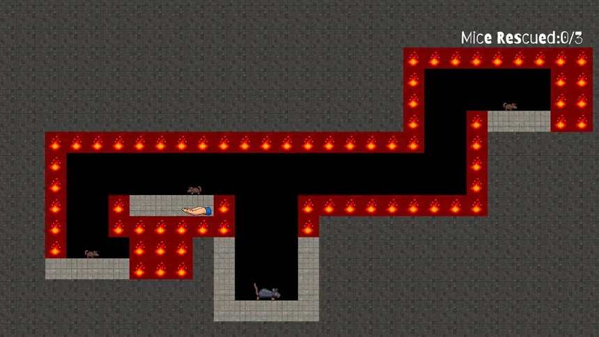 Скриншот 2 к игре Mouse Saving Simulator