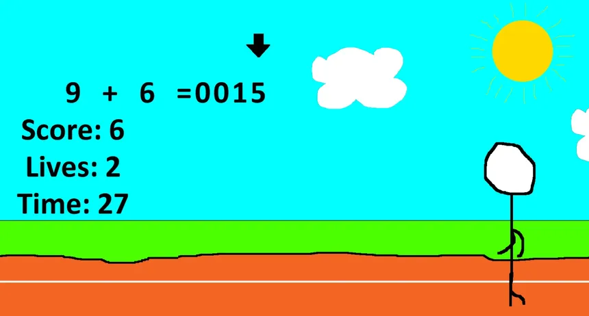 Скриншот 1 к игре Arithmetic Athlete