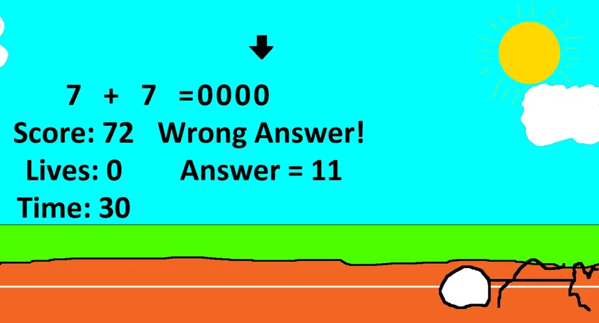 Скриншот 2 к игре Arithmetic Athlete