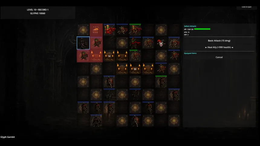 Скриншот 3 к игре Glyph Gambit: Endgame