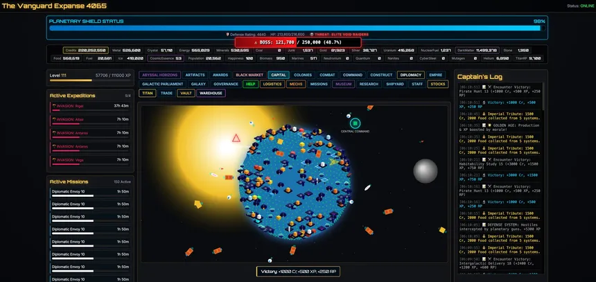 Скриншот 1 к игре The Vanguard Expanse 4065