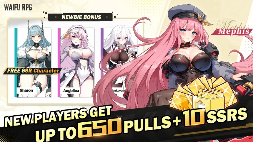 Скриншот 1 к игре Goddess of Fate: Anime RPG