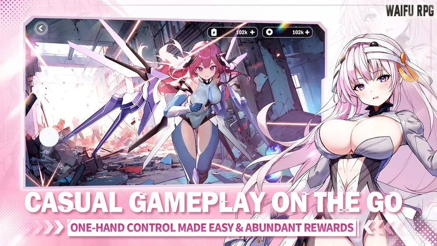 Скриншот 3 к игре Goddess of Fate: Anime RPG