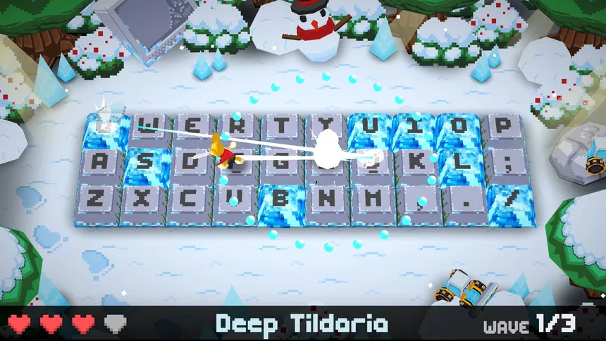Скриншот 2 к игре Keyboard Warrior