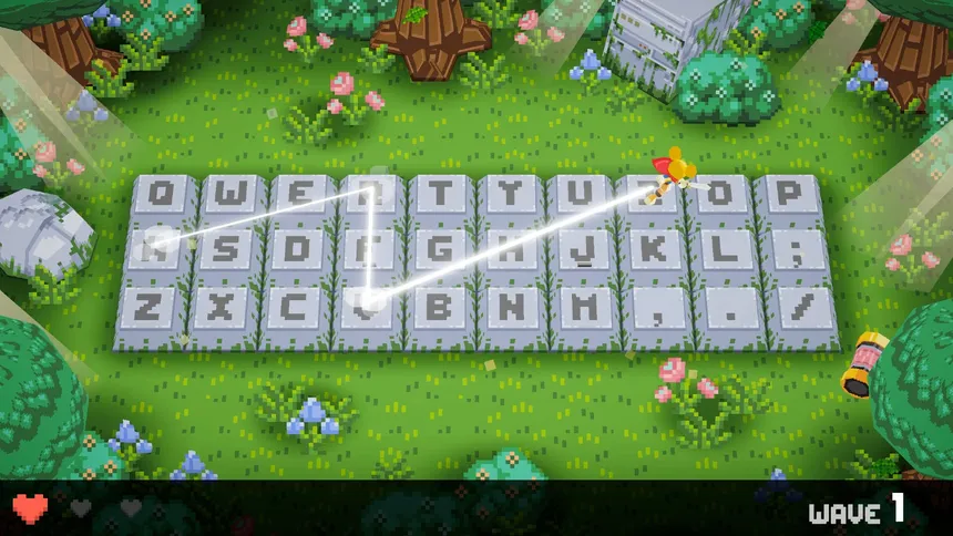 Скриншот 3 к игре Keyboard Warrior