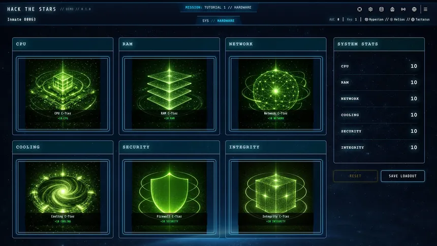 Скриншот 1 к игре Hack The Stars