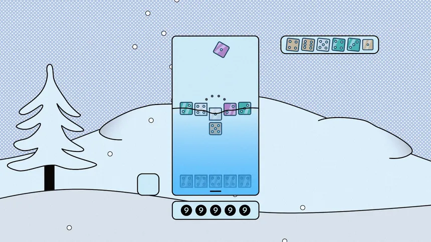 Скриншот 3 к игре Dicetris