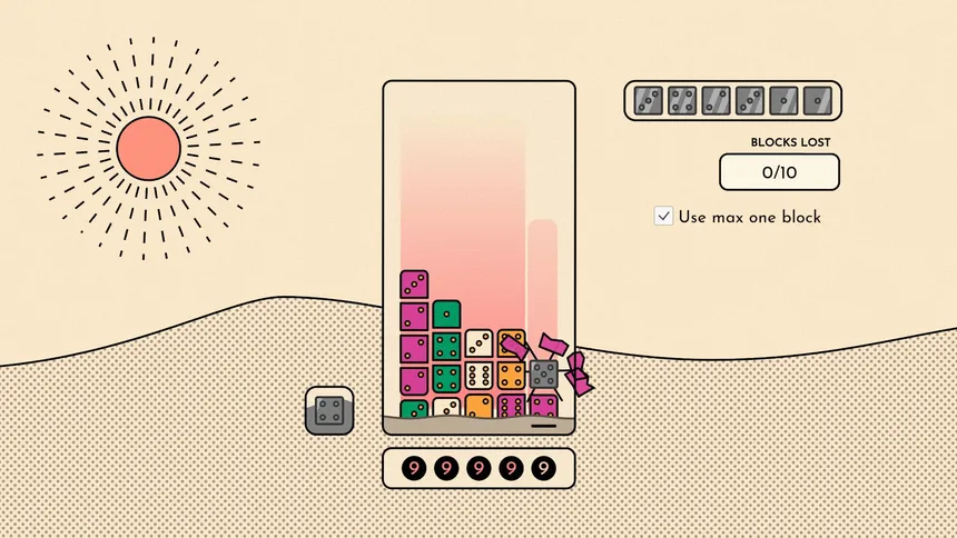Скриншот 6 к игре Dicetris