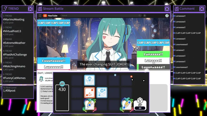 Скриншот 1 к игре VTuber’s Game : Ctrl+Alt+Del