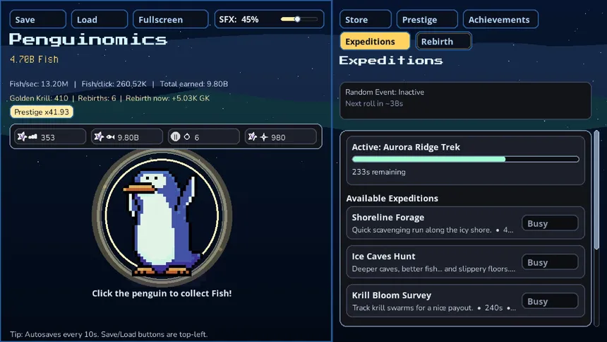 Скриншот 4 к игре Penguinomics