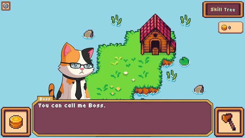 Скриншот 1 к игре Tiny Biomes: Cozy Idle