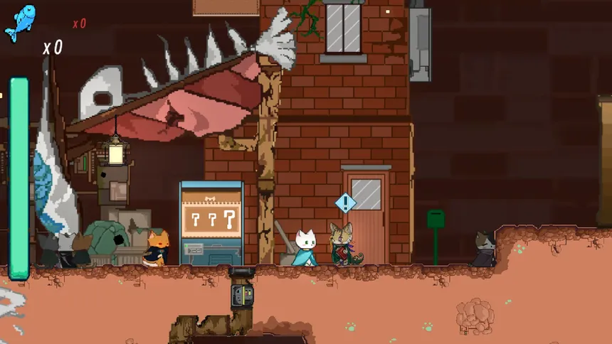 Скриншот 2 к игре 喵呜与管道