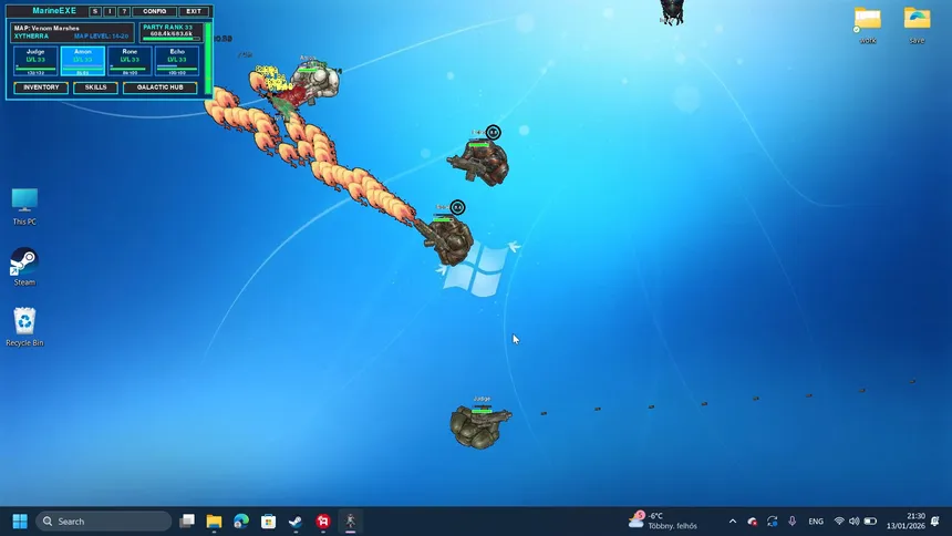 Скриншот 3 к игре MARINE.EXE - Desktop RPG