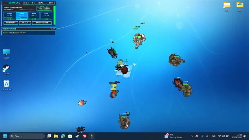 Скриншот 5 к игре MARINE.EXE - Desktop RPG