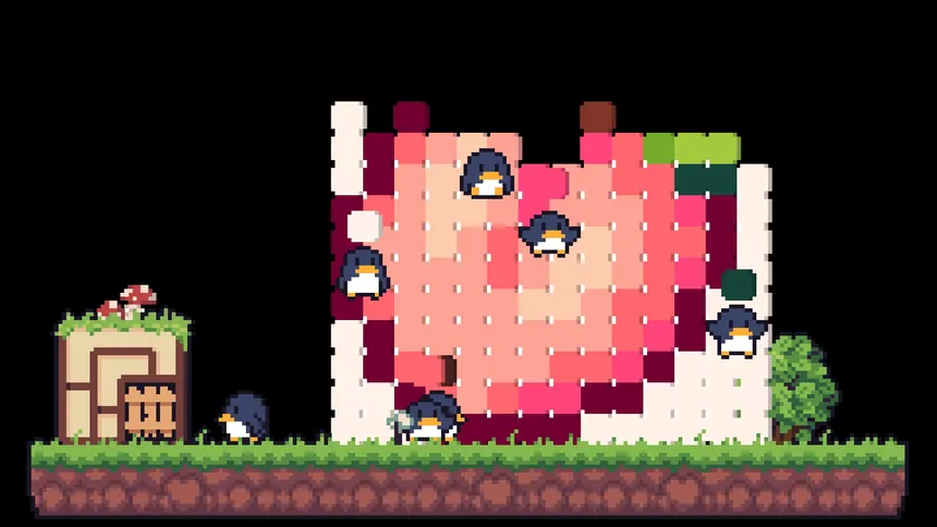 Скриншот 3 к игре Penguin IdleCanvas