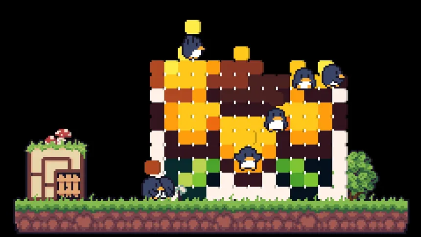 Скриншот 4 к игре Penguin IdleCanvas