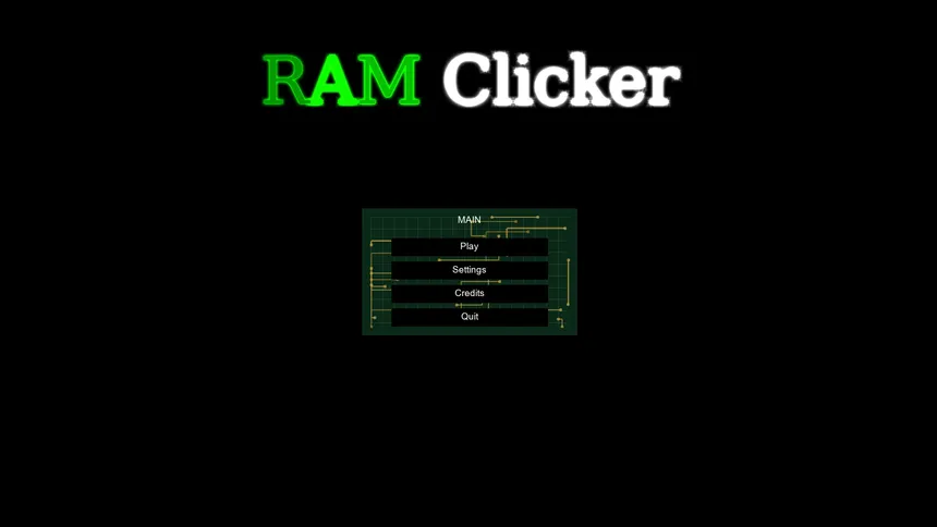 Скриншот 1 к игре RAM Clicker