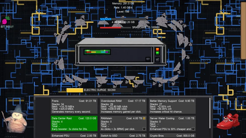 Скриншот 5 к игре RAM Clicker