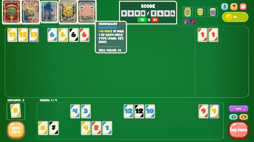 Скриншот 2 к игре Rummy Odyssey