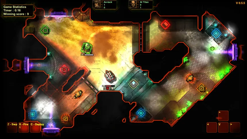 Скриншот 2 к игре Steel shadows arena