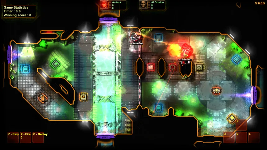 Скриншот 3 к игре Steel shadows arena