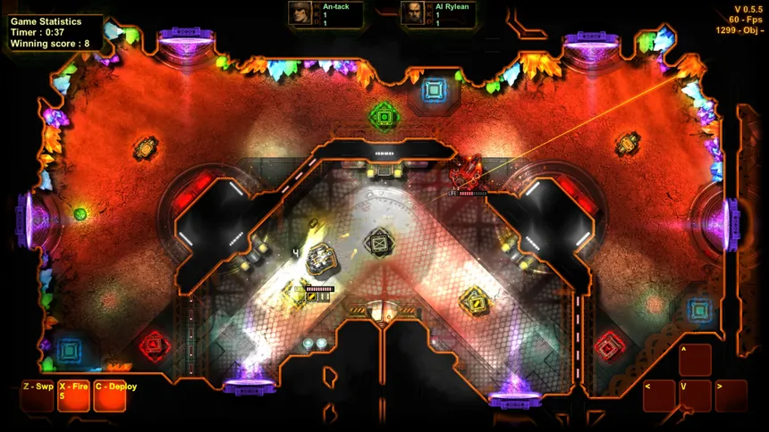 Скриншот 6 к игре Steel shadows arena