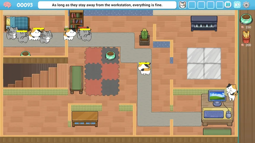 Скриншот 1 к игре Defend Against Cats