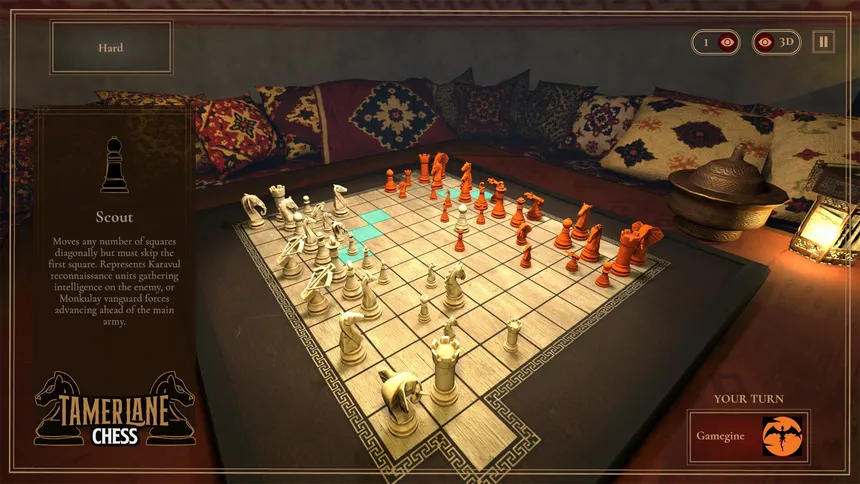 Скриншот 1 к игре Tamerlane Chess