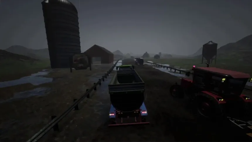 Скриншот 1 к игре Tractor Racers