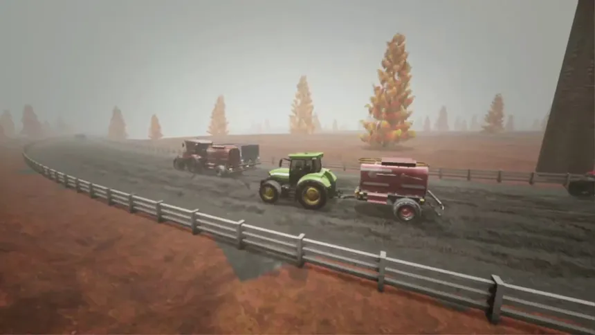 Скриншот 8 к игре Tractor Racers