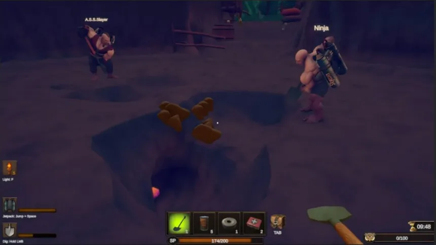 Скриншот 1 к игре GONE DIGGING