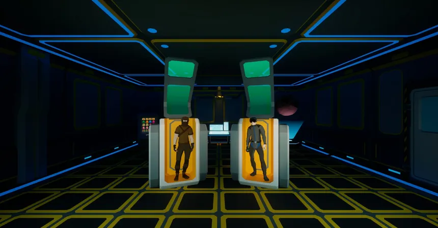 Скриншот 1 к игре Twin Of Time : Parkour Puzzle Game
