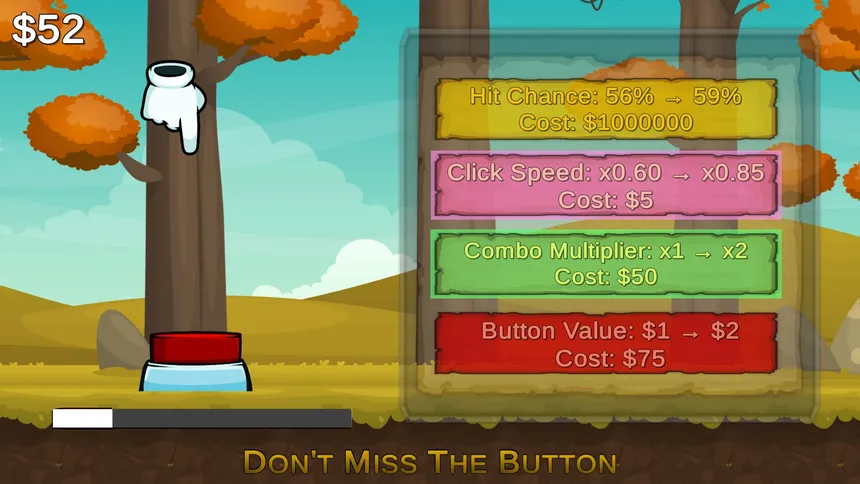 Скриншот 3 к игре Don't Miss The Button