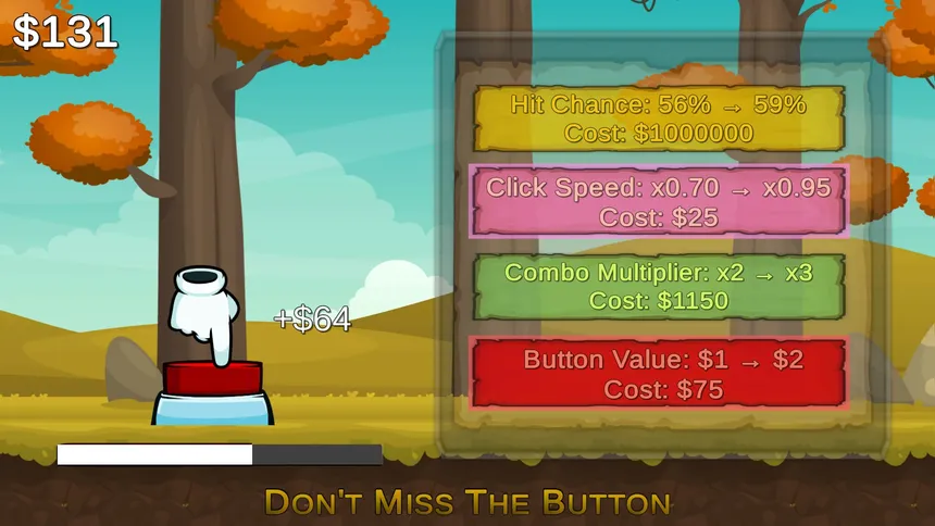 Скриншот 4 к игре Don't Miss The Button