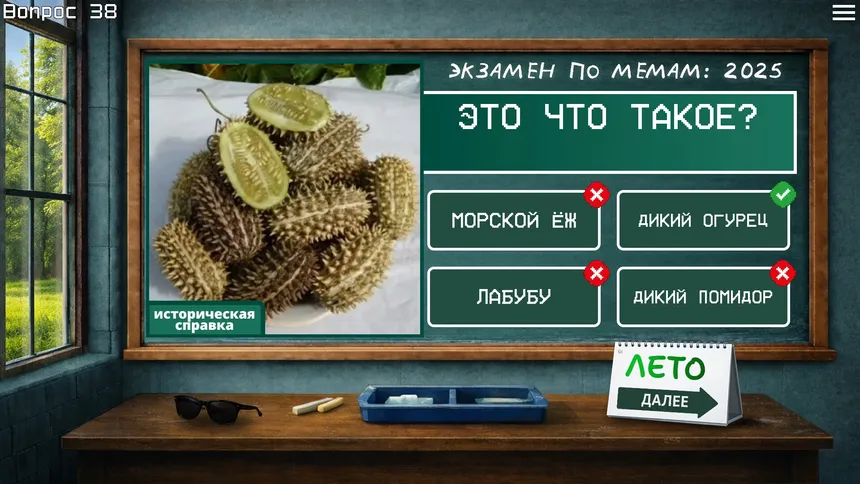 Скриншот 4 к игре ЭКЗАМЕН ПО МЕМАМ: 2025
