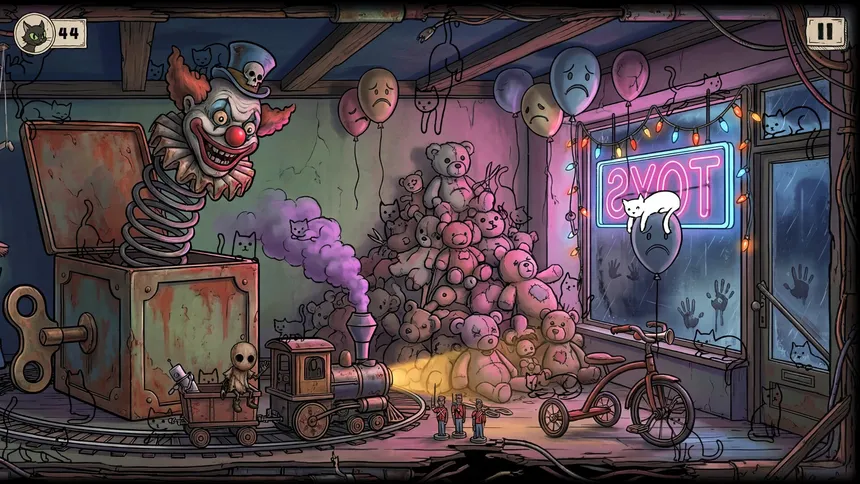 Скриншот 2 к игре Find The Cat: Nightmare