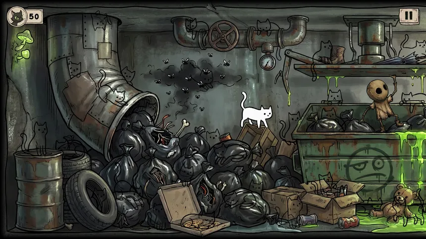Скриншот 3 к игре Find The Cat: Nightmare