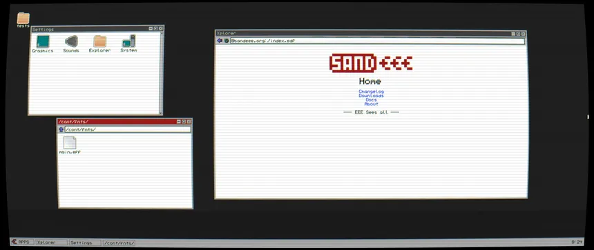 Скриншот 1 к игре SandEEE