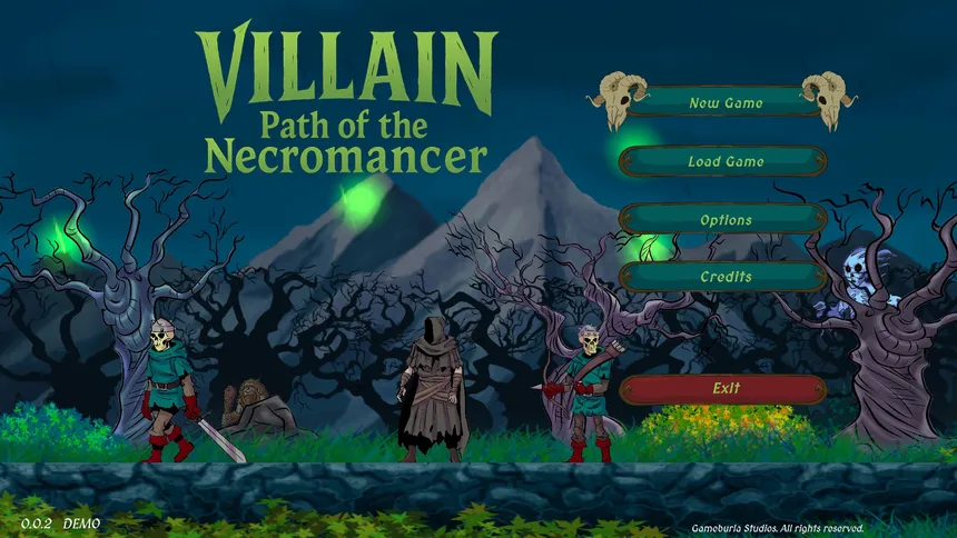 Скриншот 1 к игре VILLAIN – Path of the Necromancer