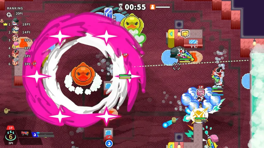 Скриншот 1 к игре SENTO SURVIVOR : Slip, Grab, and Bathe in Glory!