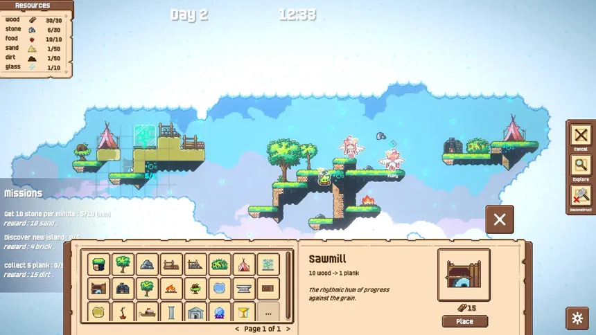 Скриншот 1 к игре Skyberry Garden