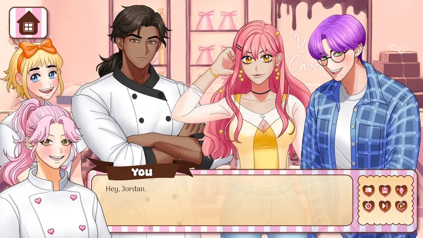 Скриншот 1 к игре Sweet Valentine Chocolatier