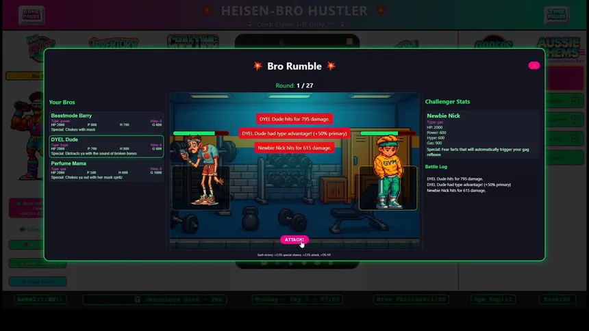 Скриншот 4 к игре Heisen-Bro Hustler